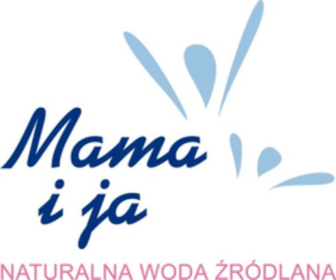 Mama i ja NATURALNA WODA ŹRÓDLANA Logo (EUIPO, 11/21/2006)