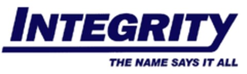 INTEGRITY THE NAME SAYS IT ALL Logo (EUIPO, 07.05.2009)