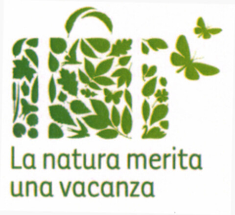 La natura merita una vacanza Logo (EUIPO, 30.06.2009)