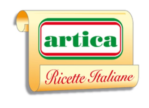 Artica ricette italiane Logo (EUIPO, 23.03.2011)