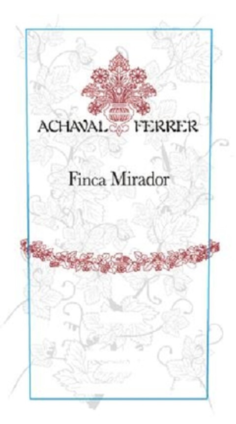 ACHAVAL FERRER Finca Mirador Logo (EUIPO, 21.09.2011)