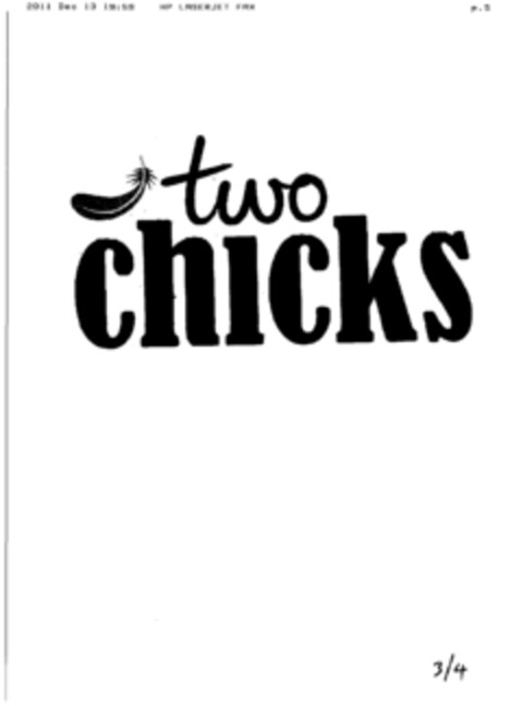 two chicks Logo (EUIPO, 06.02.2012)