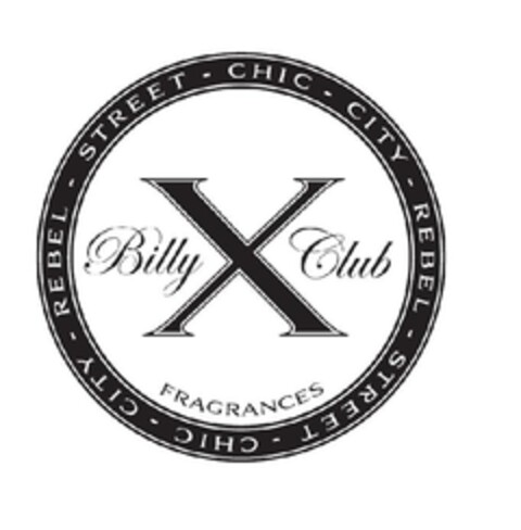 Billy X Club Fragrances Street-Chic-City-Rebel Logo (EUIPO, 17.02.2012)