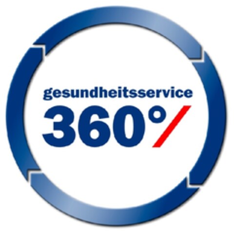 gesundheitsservice 360° Logo (EUIPO, 29.05.2012)
