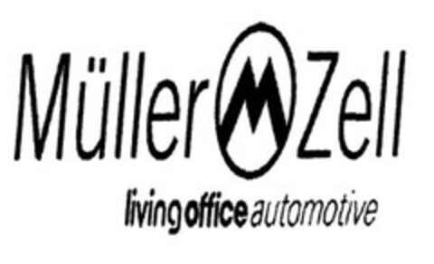 Müller Zell  living office automotive Logo (EUIPO, 13.08.2012)