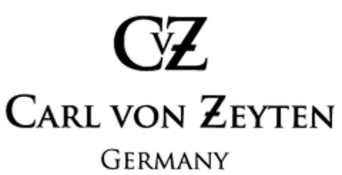 CvZ CARL VON ZEYTEN GERMANY Logo (EUIPO, 09/14/2012)