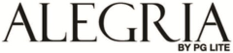 ALEGRIA BY PG LITE Logo (EUIPO, 01/09/2013)