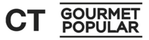CT GOURMET POPULAR Logo (EUIPO, 12.03.2014)