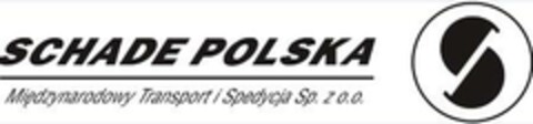 SCHADE POLSKA Międzynarodowy Transport i Spedycja Sp. z o.o. Logo (EUIPO, 18.03.2014)