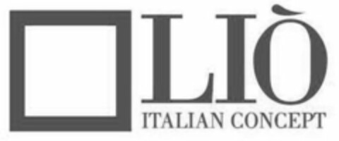 LIO' ITALIAN CONCEPT Logo (EUIPO, 27.06.2014)