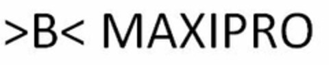 B MAXIPRO Logo (EUIPO, 07.07.2014)