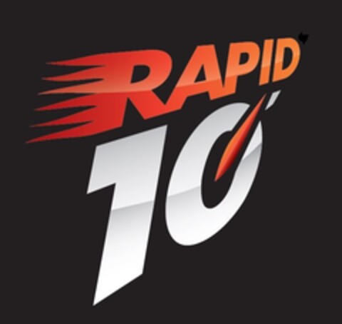 RAPID 10 Logo (EUIPO, 06/24/2015)