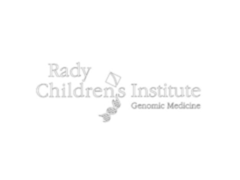 Rady Children's Institute Genomic Medicine Logo (EUIPO, 10.10.2016)