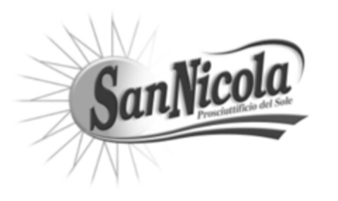 SAN NICOLA PROSCIUTTIFICIO DEL SOLE Logo (EUIPO, 19.10.2017)