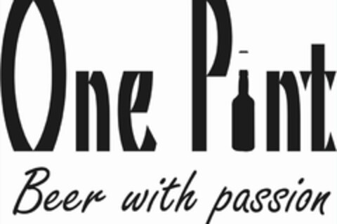 One Pint Logo (EUIPO, 08/13/2018)