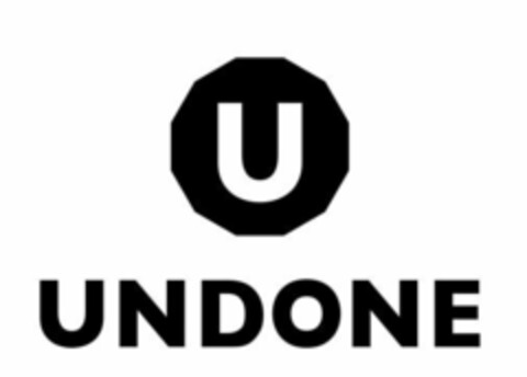 U UNDONE Logo (EUIPO, 05.06.2019)