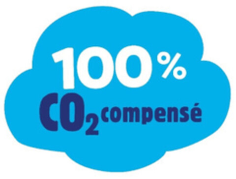 100% CO2 compensé Logo (EUIPO, 01/30/2020)