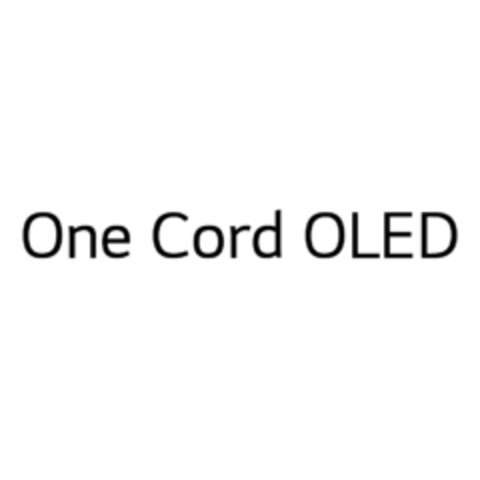 One Cord OLED Logo (EUIPO, 21.07.2021)