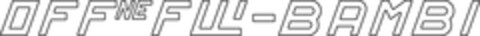 OFFNE FLLI - BAMBI Logo (EUIPO, 25.05.2023)