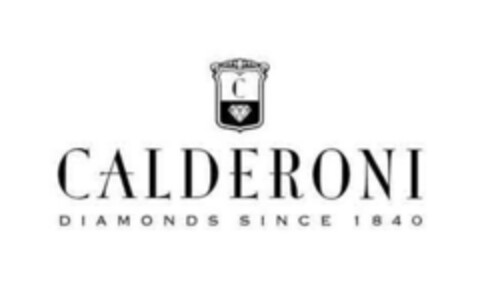 CALDERONI DIAMONDS SINCE 1840 Logo (EUIPO, 04.10.2024)