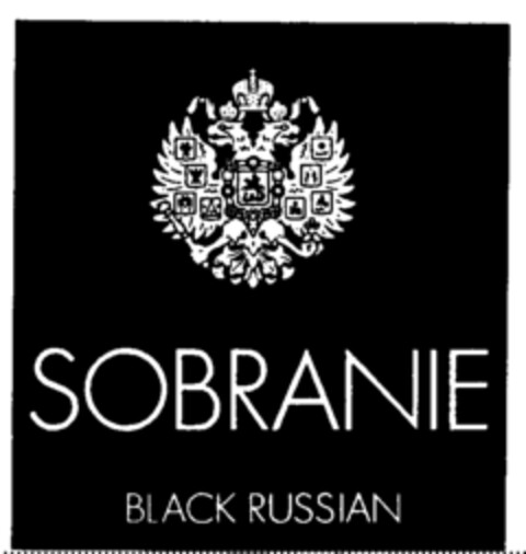 SOBRANIE BLACK RUSSIAN Logo (EUIPO, 01.04.1996)