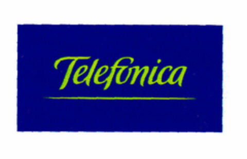 Telefonica Logo (EUIPO, 04.01.1999)