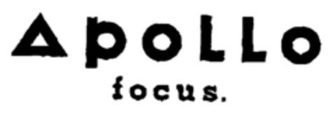 ApoLLo focus Logo (EUIPO, 07/28/1999)