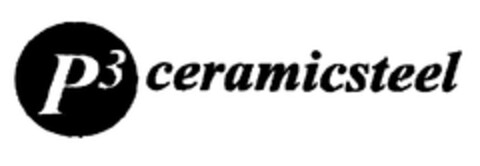 p3 ceramicsteel Logo (EUIPO, 07/10/2000)