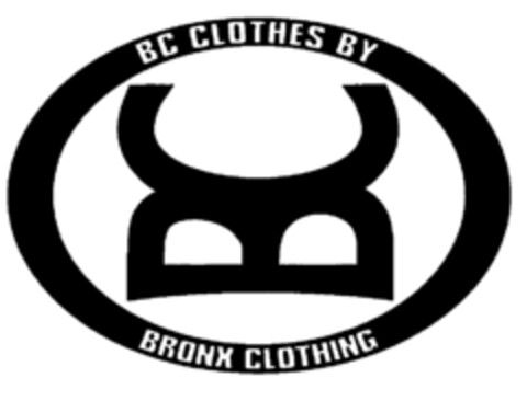 BC CLOTHES BY BRONX CLOTHING Logo (EUIPO, 24.11.2000)