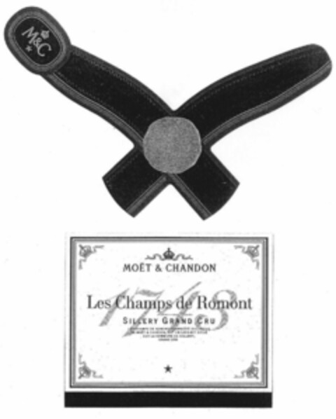 M & C MOËT & CHANDON Les Champs de Romont Logo (EUIPO, 27.04.2001)