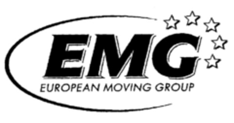 EMG EUROPEAN MOVING GROUP Logo (EUIPO, 29.06.2001)