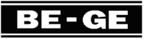 BE-GE Logo (EUIPO, 04/25/2007)