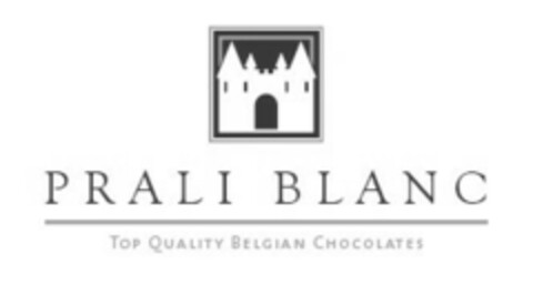 PRALI BLANC TOP QUALITY BELGIAN CHOCOLATES Logo (EUIPO, 20.06.2007)