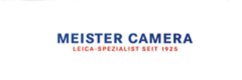 MEISTER CAMERA Logo (EUIPO, 06.11.2007)