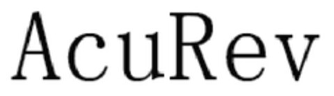 AcuRev Logo (EUIPO, 21.08.2008)