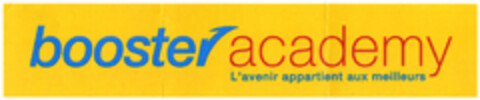 booster academy L'avenir appartient aux meilleurs Logo (EUIPO, 17.12.2008)