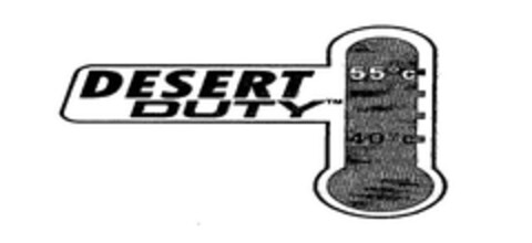 DESERT DUTY 55°C 40°C Logo (EUIPO, 24.07.2009)