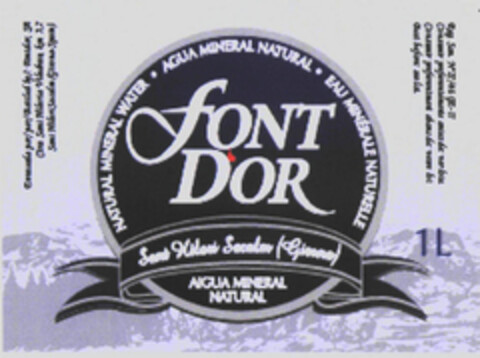 fONT DOR Logo (EUIPO, 04.12.2009)