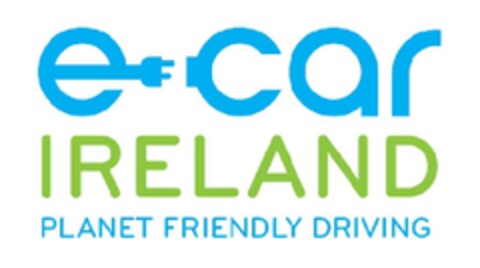 E-CAR IRELAND PLANET FRIENDLY DRIVING Logo (EUIPO, 23.03.2010)