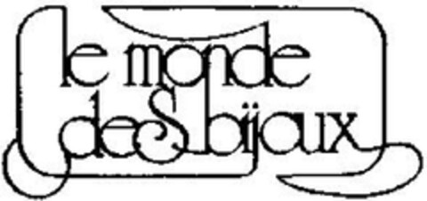 le monde deS bijoux Logo (EUIPO, 05.05.2010)