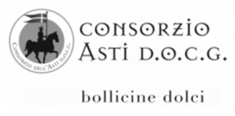 CONSORZIO DELL'ASTI D.O.C.G. CONSORZIO ASTI D.O.C.G. bollicine dolci Logo (EUIPO, 11.10.2012)