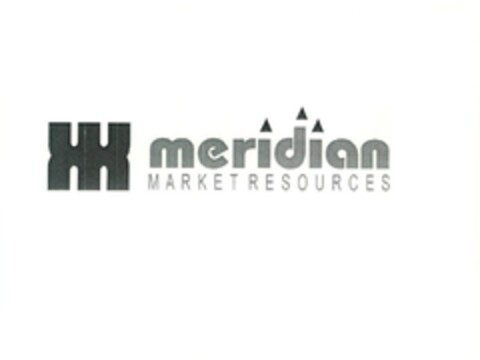 meridian MARKET RESOURCES Logo (EUIPO, 07.12.2012)