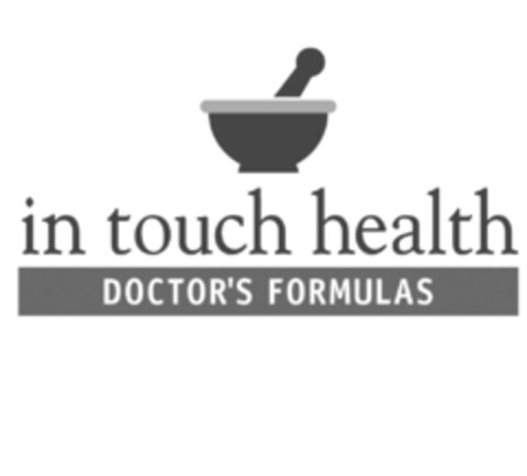 In Touch Health Doctor's Formulas Logo (EUIPO, 28.11.2013)