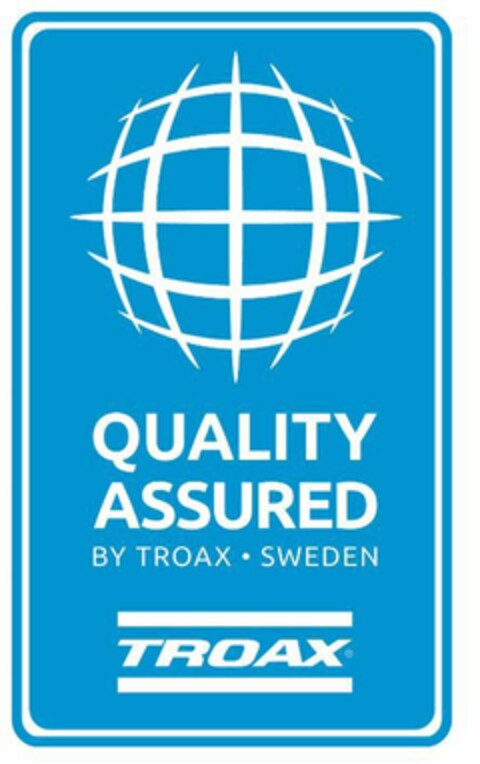 QUALITY ASSURED BY TROAX SWEDEN TROAX Logo (EUIPO, 07/03/2015)