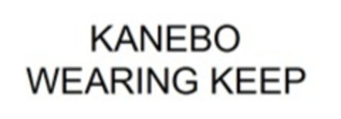 KANEBO WEARING KEEP Logo (EUIPO, 05.04.2016)