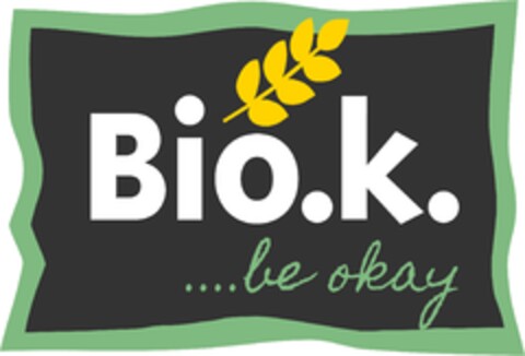 Bio.k. be okay Logo (EUIPO, 19.10.2017)