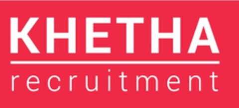 KHETHA recruitment Logo (EUIPO, 03/16/2018)