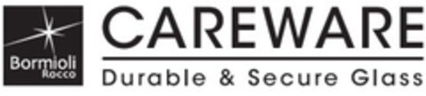 CAREWARE DURABLE & SECURE GLASS BORMIOLI ROCCO Logo (EUIPO, 24.10.2019)