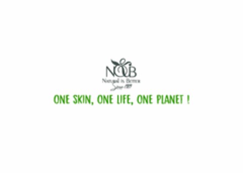 N&B NATURAL IS BETTER SINCE 1989 ONE SKIN, ONE LIFE, ONE PLANET! Logo (EUIPO, 13.02.2020)