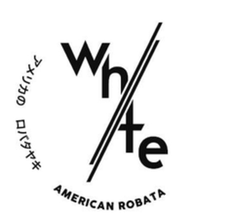 WHITE AMERICAN ROBATA Logo (EUIPO, 05.09.2024)